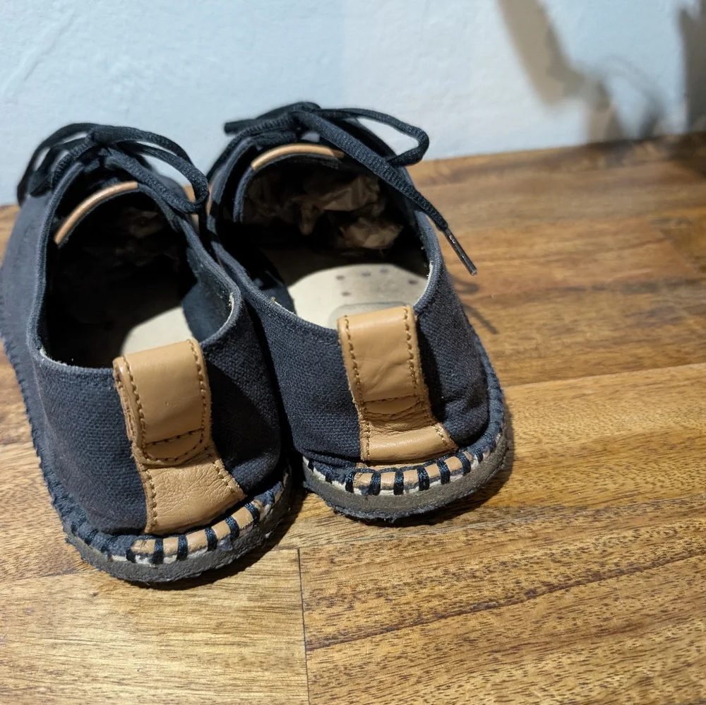 Clarks Black‎ Pikko Solo Canvis Shoe - Men's size 10